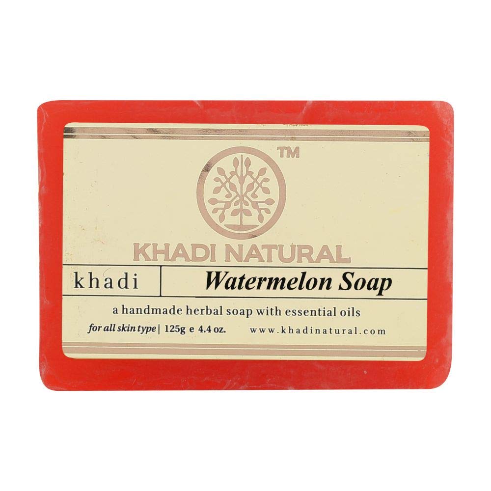 Khadi Natural Herbal Fruit Flavour Soap Gift Set| Handmade soaps for bathing|Skin revitalizing properties|Suitable for all skin types| Pack of 6 (125 gm*6) (750gm)
