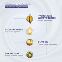 Trichup Pro Damage Repair Shampoo for Dry Frizzy Hair 300 ml, Instant Dual Action Rebonding, Smoothing, Improves Texture, Nourishes Dry Hair, Controls Frizz For Men & Women (300ml),