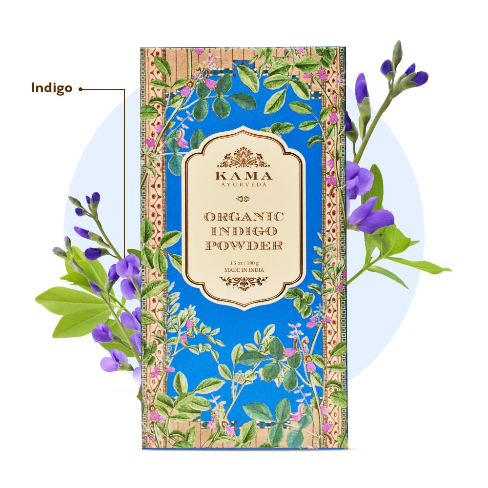 Kama Ayurveda Organic Indigo Powder, 100g