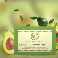 KHADI NATURAL Herbal Avocado Soap| Nourishes Skin| Hyderates Skin| Pack of 2 | (125 * 2) (2050gm)