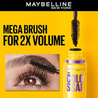 Maybelline New York Volume Express Colossal Mascara, Volumizing & Lengthening, Washable, Black, 10.7ml