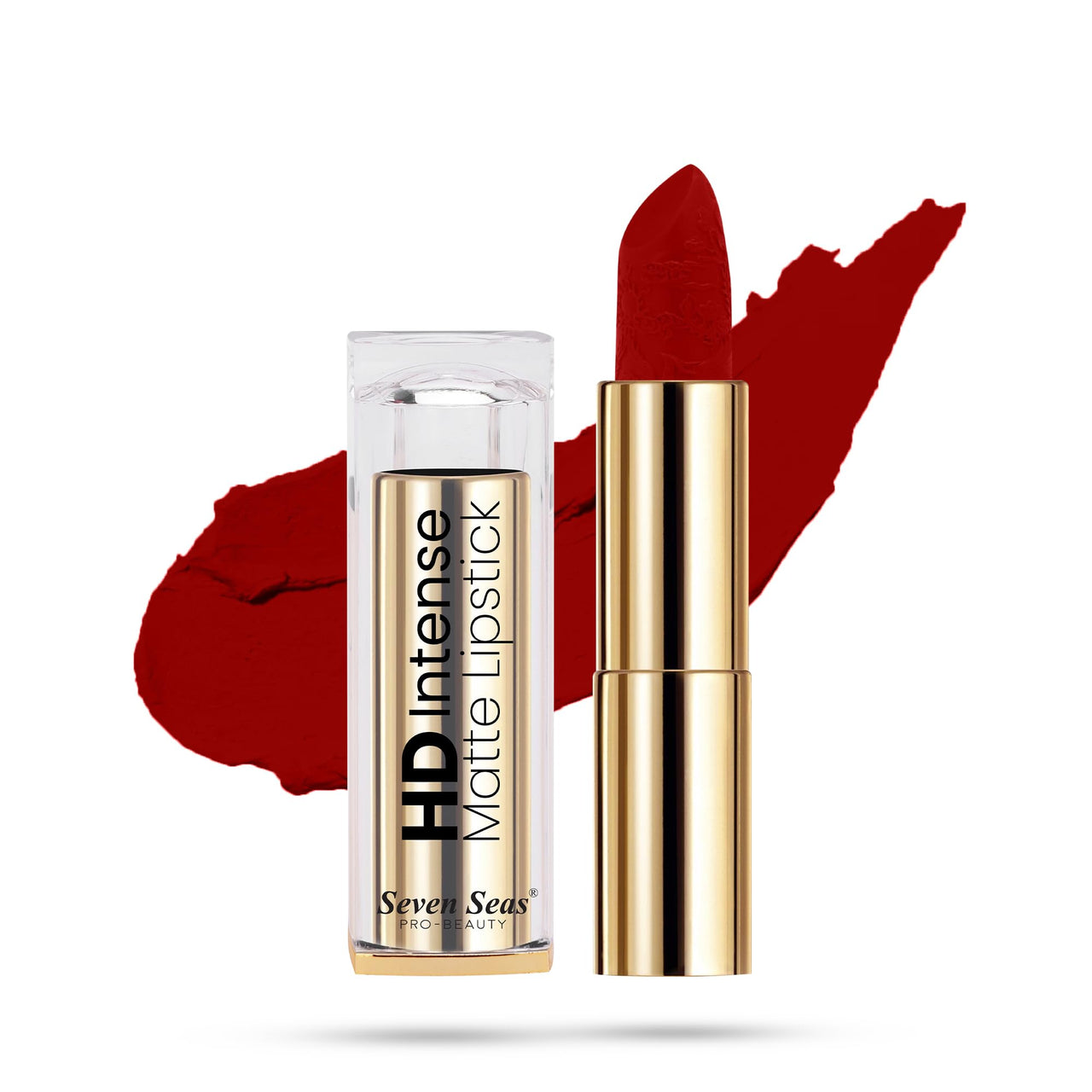 Seven Seas HD Intense Matte Lipstick | Non-Transfer | Lipstick For Women (612-Amaranth, 3.5G)