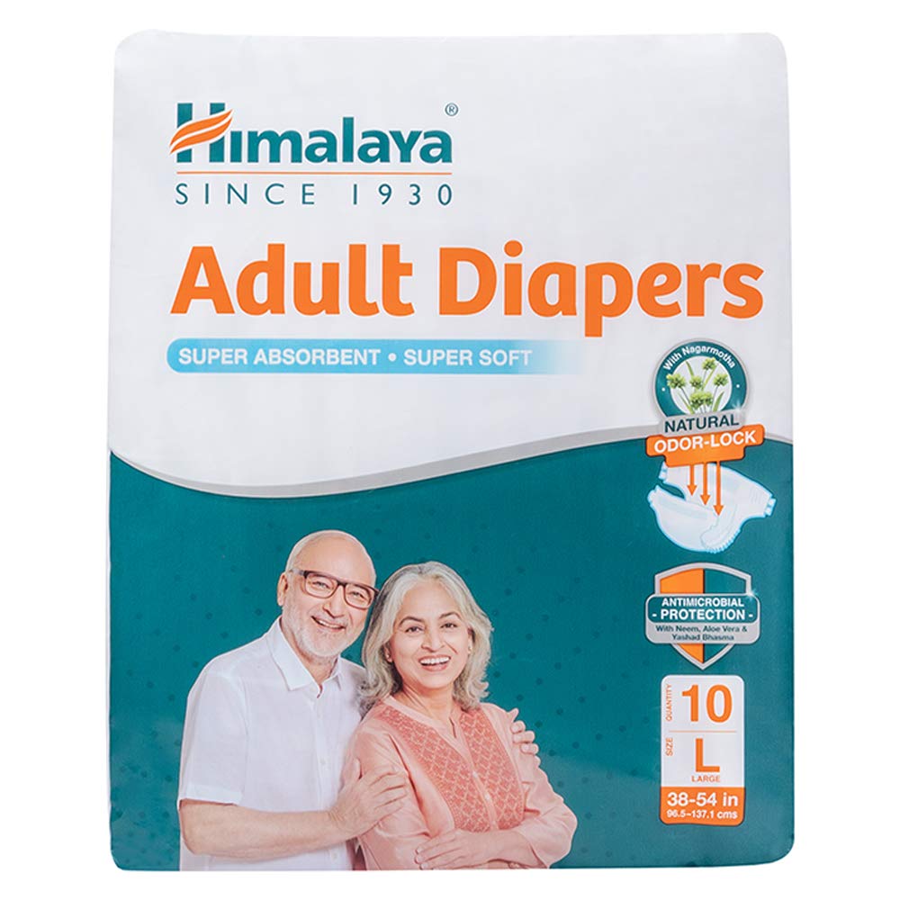 Himalaya Adult Diaper (L) 10's
