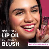 Typsy Beauty Shade Shifter PH Reactive Colour Changing Lip & Cheek Oil PH-Enomnal I Nourishing with Acai Berry & Hibiscus Oil Extracts I Unique Pink Shade Based on Skin's PH I Formulated In Italy 6.4g