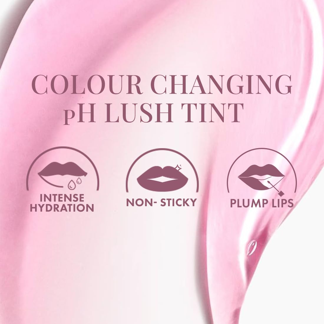 mCaffeine Shades pH Lush Lip & Cheek Color Changing Tint |Hydrates, Plumps, Non-sticky | Infused with Squalane & Rich Oil Blend | Juicy, Glazed Lips with Unique Pink Tint | Lipstick for Women | 5 ml - Tint Shift (pH Tint Shift)