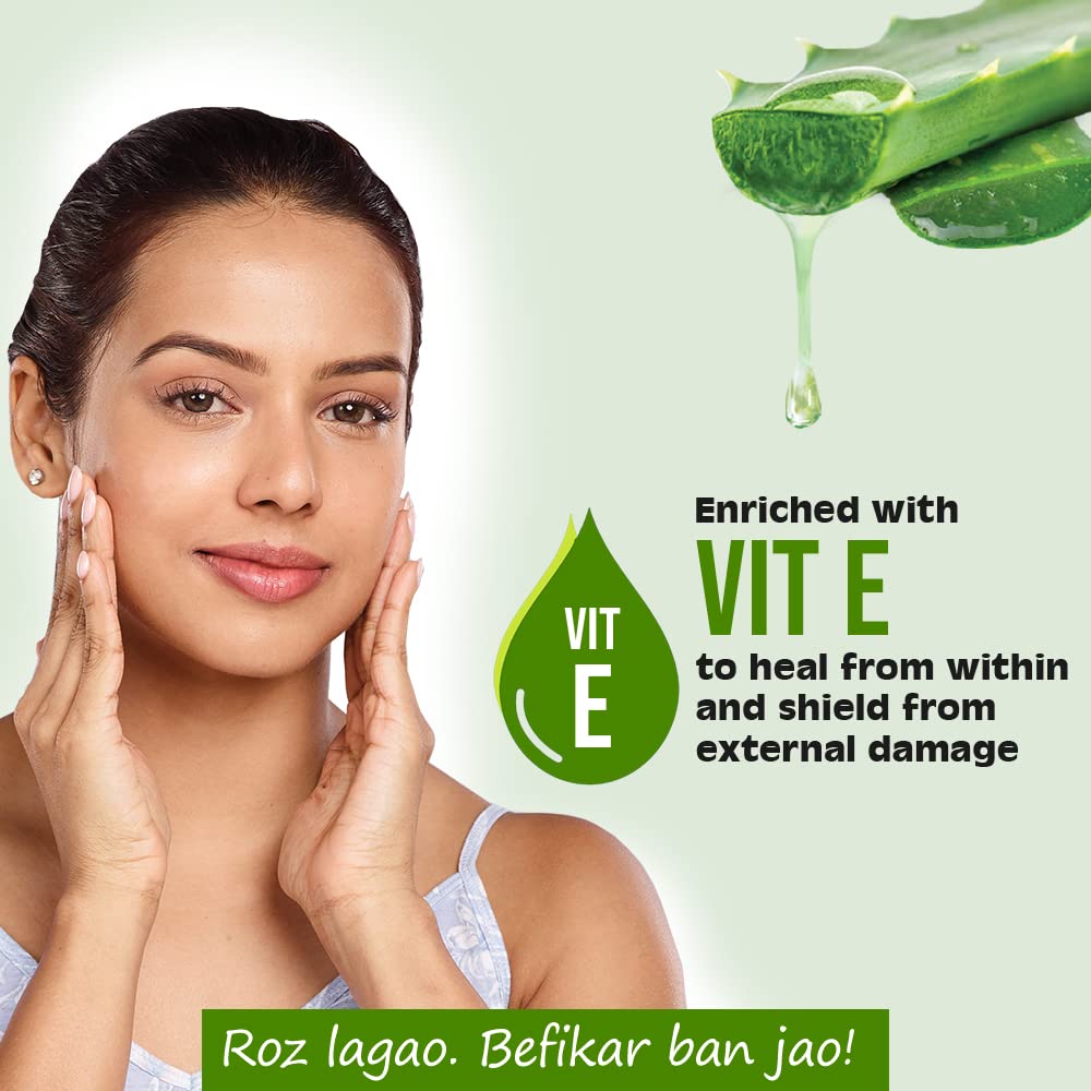 BOROPLUS Aloe Vera Gel for Hydration, Scars, Dryness, Dark Spots, Acne (All Skin) 450ml (Pack of 3)