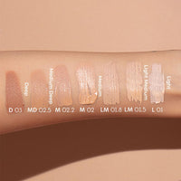 RUBY's ORGANICS Liquid Foundation for Face Makeup-Waterproof,Full Coverage Blendable,Long Lasting, Matte Finish and Poreless, Normal to Oily Skin, Vegan, Paraben and Silicon-Free, Shade Lm 01.8, 30Ml