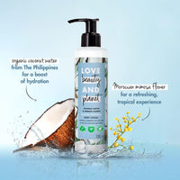 Love Beauty & Planet Coconut Water & Mimosa Flower Daily Moisturising Lotion|Instant Hydration|All Skin Types|Paraben free|400ml