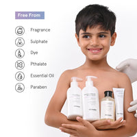 Minimalist Baby Gentle Head to Toe Wash | Tear-free | pH 5.5 | Proven Safe & Pediatrician Approved Baby Wash | Ceramide & Vitamin B5 Delicate Cleanser | 400ml