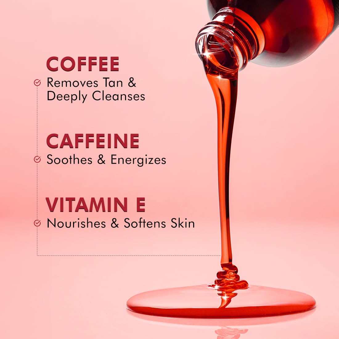 mCaffeine Coffee Body Wash With Berries | Tan Removal & Deep Cleansing | Vitamin C Rich Berries for Glowing Skin | Nourishes & Softens Skin | Fruity Fragrance Shower Gel for Men & Women - 300ML