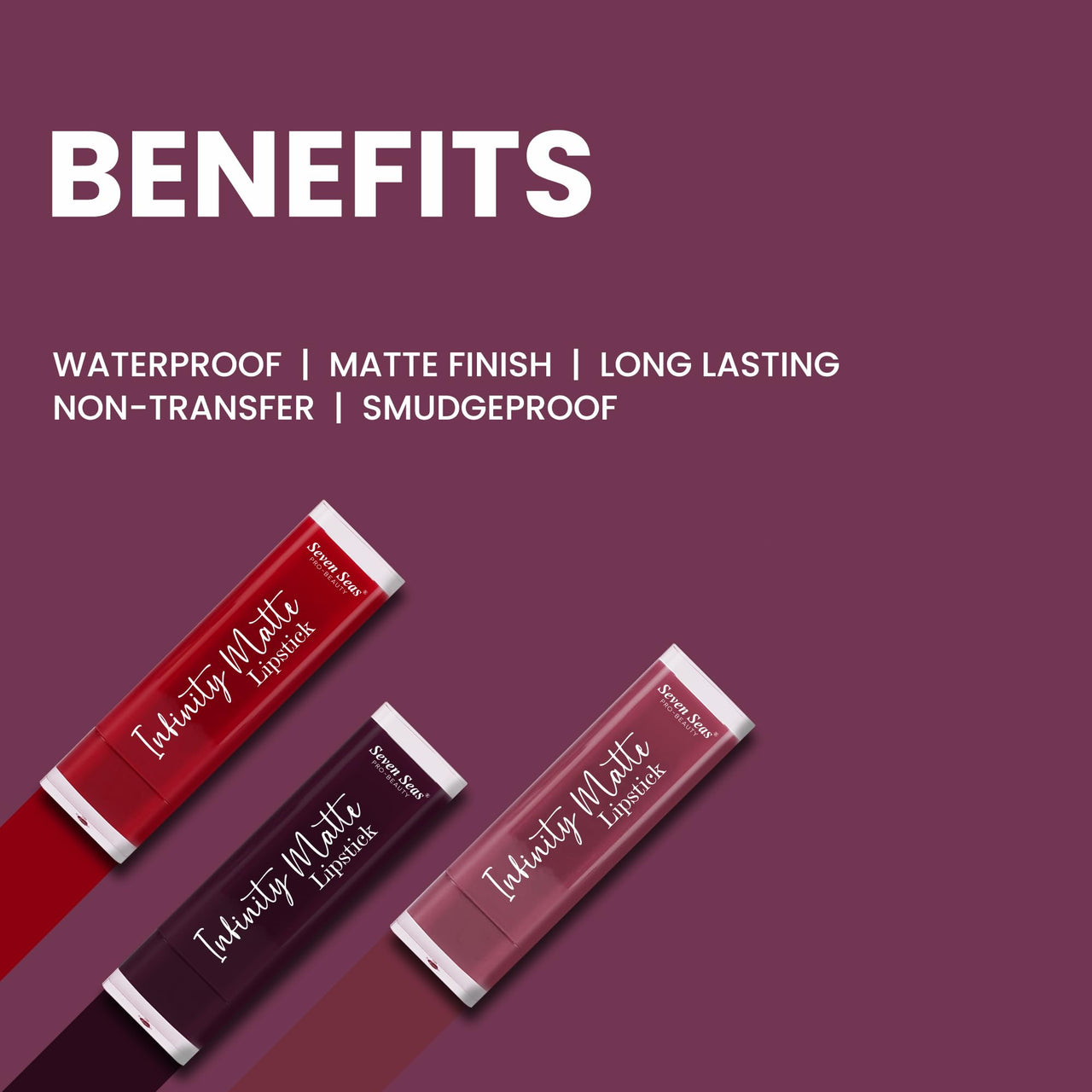 Seven Seas Infinity Matte Lipstick