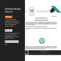 Minimalist SPF 30 Hair Serum for Frizzy Hair With Keratin, Argan Oil & Ceramides | Heat Protection, Smoothens & Protects From UV | Lightweight Leave-In for Women & Men | 50 ml