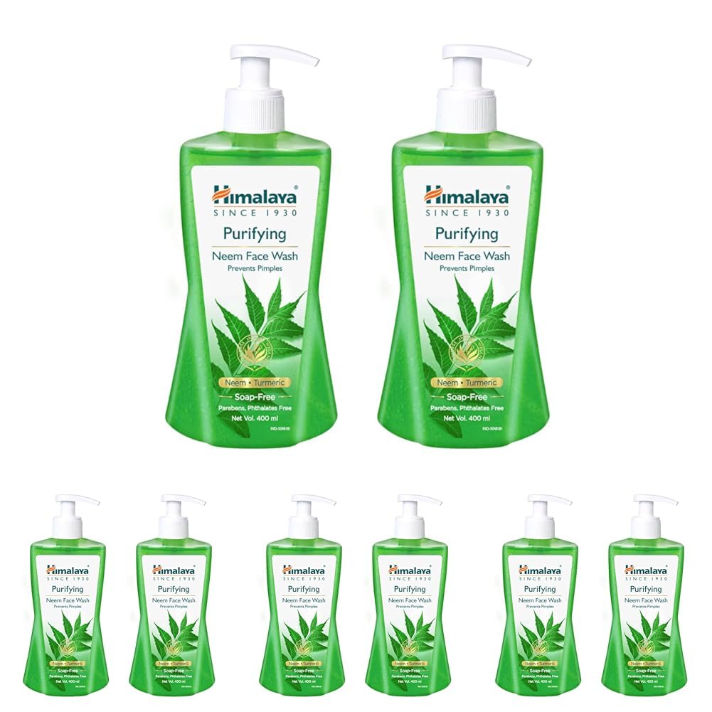 Himalaya Purifying Neem Face Wash 400ML (pack of 8)