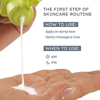 Hyphen Moisturizing Creamy Face Wash for Dry & Sensitive Skin | 2% Ceramides & Polyglutamic Acid | Barrier Repair, Hydration & Gentle Cleansing | Facewash, Oily, Dry, All Skin Types| Face Cleanser for winters | Skin Care Products | Face Care Daily Cleanse