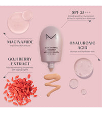 House Of Makeup Tinted Moisturizer | Face Skin Tint Foundation with Hyaluronic Acid, Niacinamide | BB Cream for Women & All Skin Type | Glowy, Dewy, Glass Look Makeup for Women | CC Cream | SPF 25 | 35 ml (L10-Light Skin Tone)