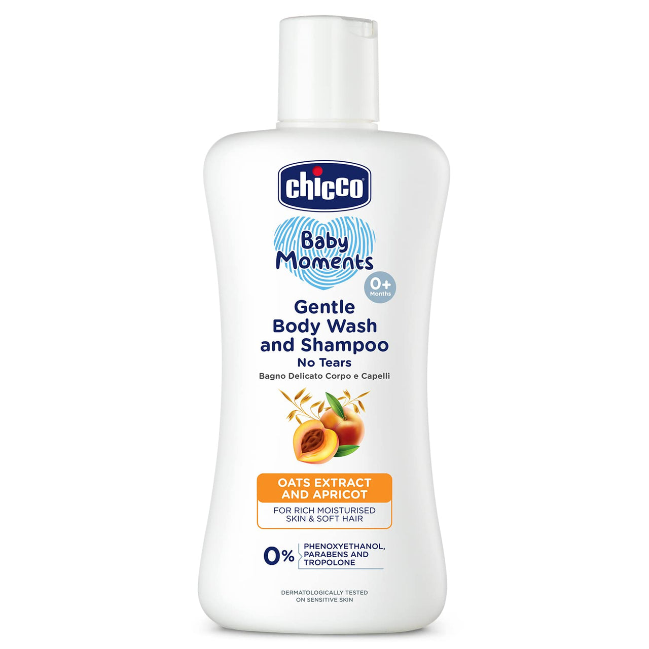 Chicco Gentle Bodywash & Shmapoo 200Ml With Chicco Body Lotion 200Ml