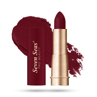 Seven Seas Stay Classy Matte Lipstick Full Coverage Long Lasting Lipstick | Smooth Application | Transferproof & Smudge Proof | Highly Pigemented Lipstick for Women (Crimson UA)