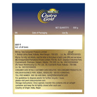 Tata Tea Chakra Gold Premium Leaf Tea| Rich Aroma & Taste | Black Tea With Leaf | 500 gram