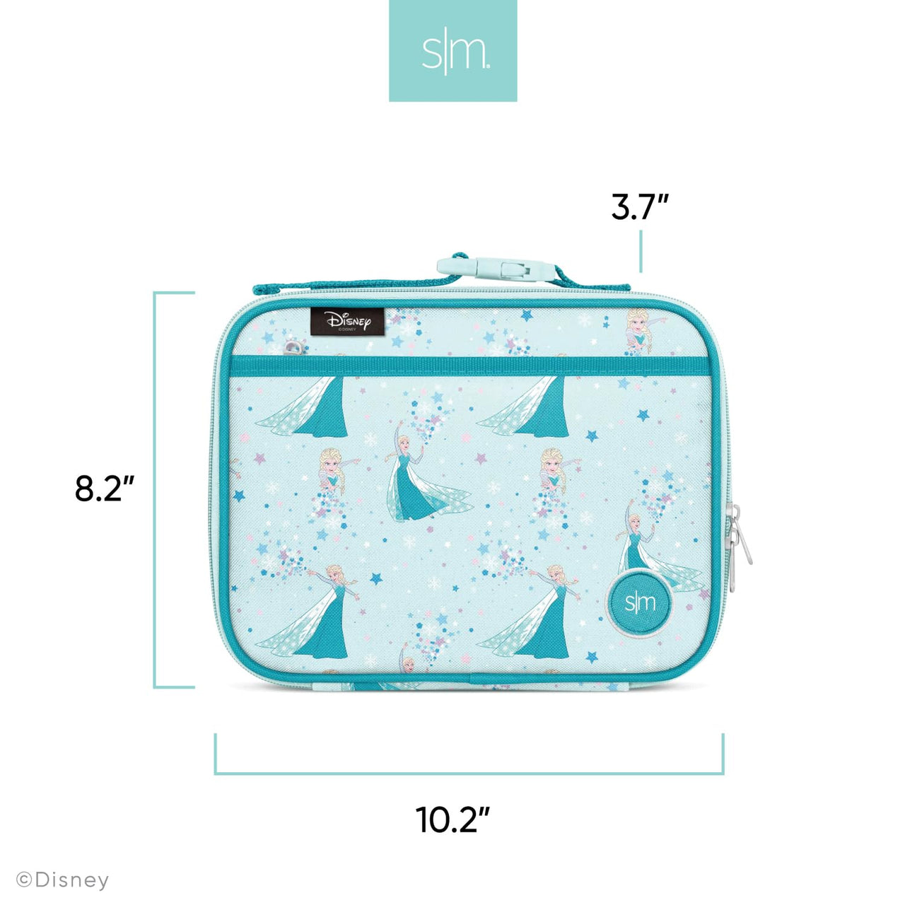 Simple Modern Disney Kids Lunch Box for Toddler | Reusable Insulated Bag for Girls, Boys | Meal Containers for School with Exterior and Interior Pockets | Hadley Collection | Encanto