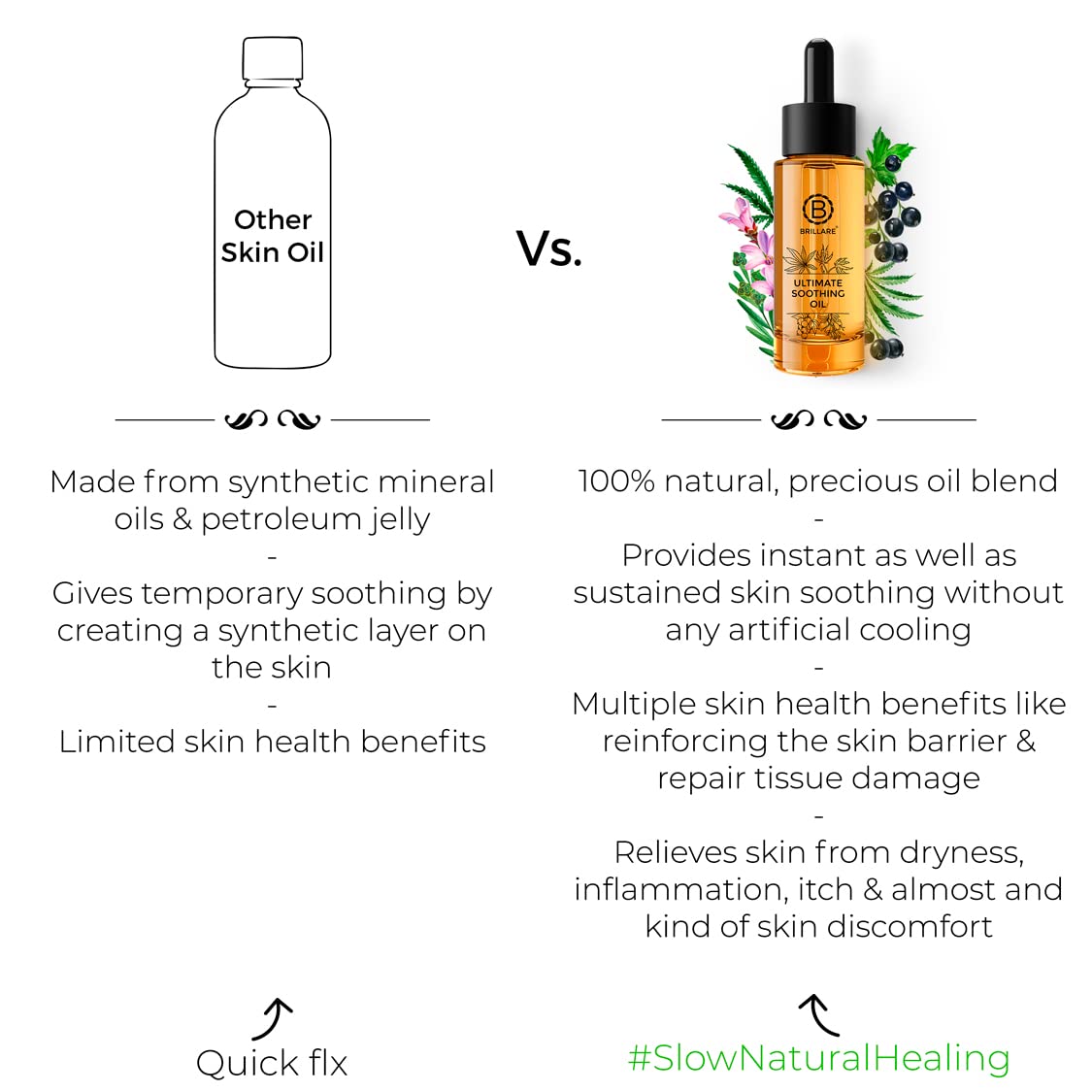 Brillare Ultimate Soothing Oil, 100% Natural Body Oil, Rosemary (30 ML), Zero Chemicals