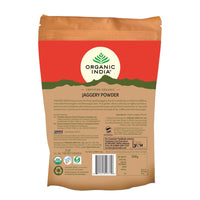 A TATA Product - Organic India Jaggery Powder - 500g, Pure & Natural, No Chemical Additives, Rich in Vitamins & Minerals, A Healthy Sugar Substitute