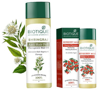 Biotique Therapeutic Oil, 200ml With Biotique Hydrating Cleanser, 120ml