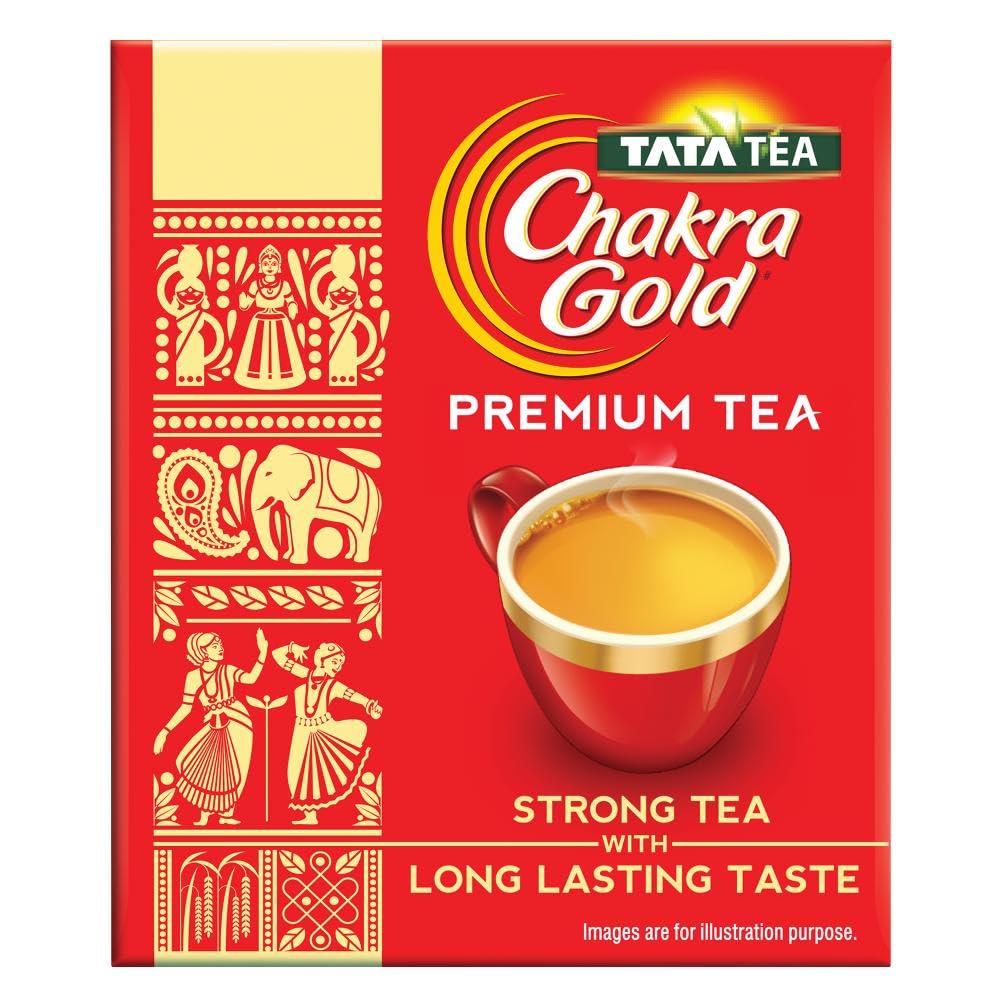 Tata Tea Chakra Gold | Strong Tea With Long Lasting Taste | Black Tea ,250 Gram