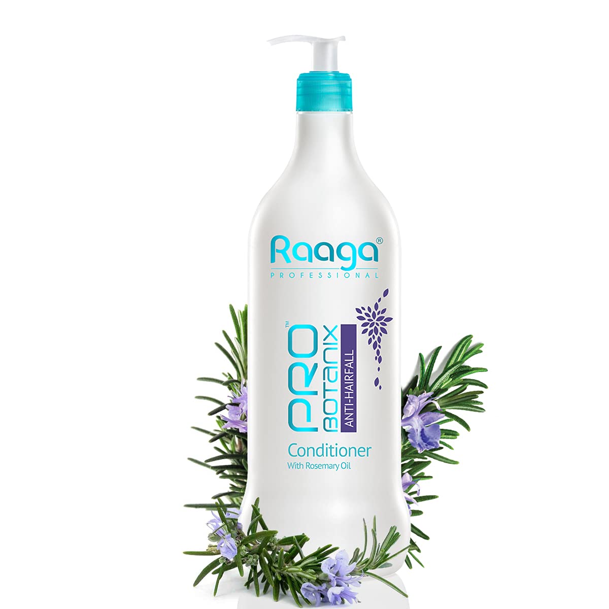 Raaga Professional Pro Botanix Anti-Hair Fall Conditioner, With Rosemary Oil, Prevents Hair Breakage, Imparts Hair Growth, For Men and Women, 1000 ml