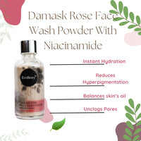 EcoBerry Damask Rose Face Wash Powder