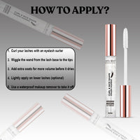 Lakyou Beauty Nourishing Mascara | Curl & Nice Shape | Long-Lasting | Smudge-Proof | Enriched Formula for Healthy Lashes | Pack Of 2