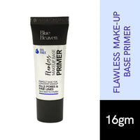 Blue Heaven Flawless Makeup Base Primer | Smooth & Long-Lasting Base | Pores & Fine Lines Minimizer Primer for Face makeup | Silk Matte Finish | Non-Greasy and Oil-Free | Silicon Gel-Based Infused with Aloe Extracts | 16ml
