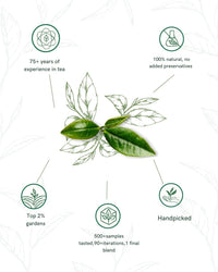 1950 Origins Royal Assam | Premium Black Tea | Kadak Chai | 100% Natural Loose Leaf Tea | Pure Assam CTC Tea Leaves | Rich, Strong & Fresh | Tin Caddy,150g