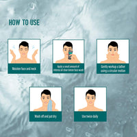 Himalaya MEN Intense Oil Clear Lemon Face Wash, 50ml