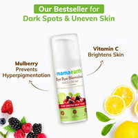 Mamaearth Bye Bye Blemishes* Face Cream, For Pigmentation & Blemish Removal, With Mulberry Extract & Vitamin C - 30ml