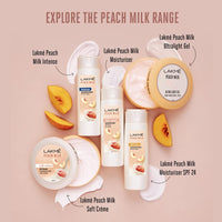 Lakmé Peach Milk Soft Crème Light Moisturizer for Face 250 g, Daily Lightweight Face Lotion with Vitamin E for Soft Skin- Non Sticky 24h Moisture