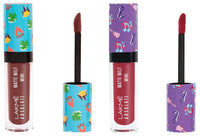 Lakmé Liquid Lipstick Brown Souvenir (Matte) & Lakmé Liquid Lipstick Pink Footprint (Matte)