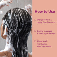 Naturali Hairfall Arrest Shampoo with Red Onion & Bhringraj | Controls Hairfall | Paraben and Sulphate Free | Hairfall Shampoo for Men & Women | 200 ml