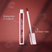 Oliva Liquid Lipstick, 12HR Long-lasting Matte Lipstick, Non Transfer, High Coverage, Water & Smudge Proof, Light Weight & Cruelty-Free - 2ml (Hot Chocolate 8)