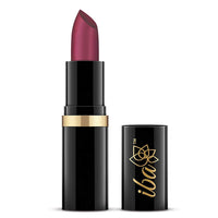 Iba Pure Lips Moisture Rich Lipstick for Women- A10 Plum Pure, 4g | High Glossy, Creamy Finish & Smooth Texture| Hydrated Lips | Enriched with Vitamin E, Coconut Oil & Shea Butter | Intense Colour & Highly Pigmented | Lip Makeup