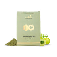 Mellow Herbals Ayurvedic Hair Nourishing Pack (75 GM) for deep Nourishment of Hair | Helps in Preventing Hair Fall and promote Shiny & Healthy Hair | Chemical, Paraben and Sulphate Free