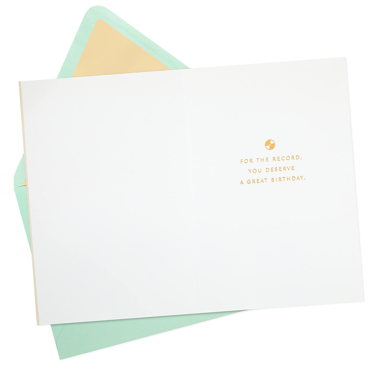 Hallmark Signature Birthday Card (Record) Record