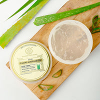 Khadi Natural Ayurvedic Aloevera Gel (Transparent) | Hydrates Skin | Soothes Irritated Skin | Helps Fight Acne| Reduces Tan | Suitable for all skin types | Pack of 3 (200 * 3, 600gm)