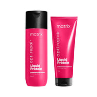 Matrix Opti.Repair Professional Shampoo + Conditioner | Infused with Liquid Proteins | For Damaged & High Porosity Hair (200ml + 98 g)