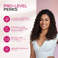 Livon Style Pro Curl Cream for curly, coily & wavy hair | | Curl defining cream for Intense Hydration & Nourishment | Leave in cream with Shea Butter & Avocado | 100ml