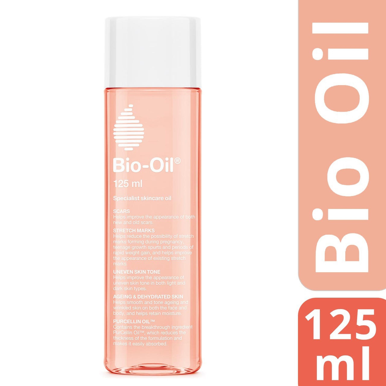 Bio-Oil Specialist Skin Care Oil - Scars, Stretch Mark, Ageing, Uneven Skin Tone, 60 ml and 125 ml