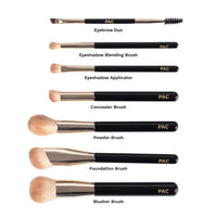 PAC Beginner Basic Face & Eye Brush Kit