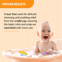 Fixderma Hoopoe Gentle Hair & Body Wash for Kids with Colloidal oatmeal, Aloe Vera Gel Extract, Calendula & Coconut Oil|Top to Toe wash for Baby | Tear Free Formula | Dermatologist Tested (100 Ml)