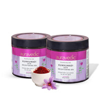 AURAVEDIC Kumkumadi Gel for Brightening & Glow Pack of 2 - Kumkumadi to Purify, Detox, Glow & Renew Face & Skin | Beauty Ritual for Women and Men