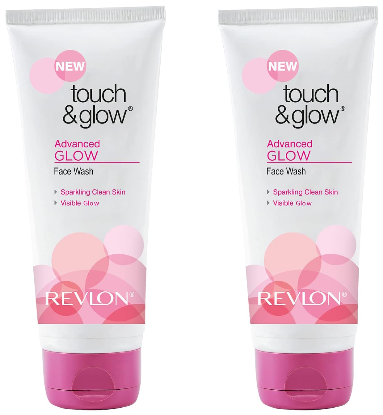 Revlon Touch and Glow Advanced Fairness Face Wash, 100g (Pack of 2)