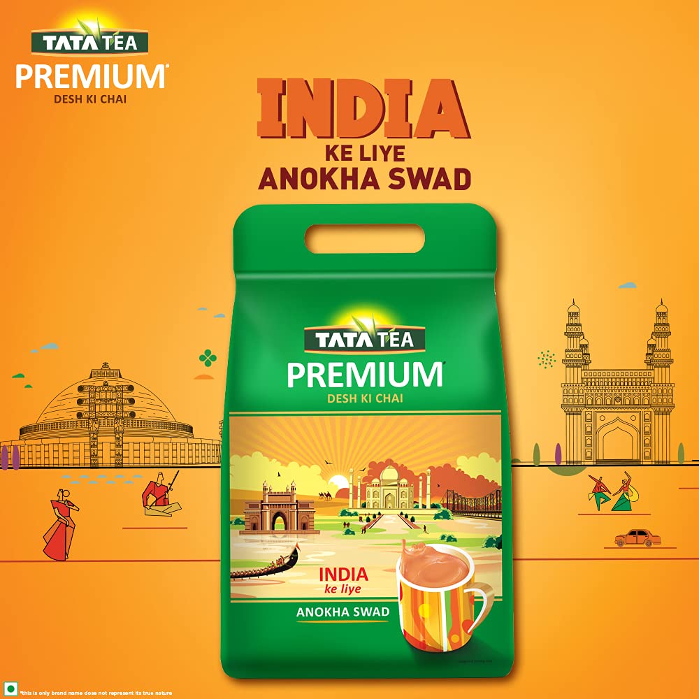 Tata Tea Premium 1.5kg, Desh Ki Chai, Unique Blend Crafted For Chai Lovers Across India, Black Tea, Loose Leaves